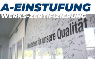 Werk Reinsdorf der Meleghy Automotive hat alle notwendigen Zertifizierungen und A-Einstufung bei VW