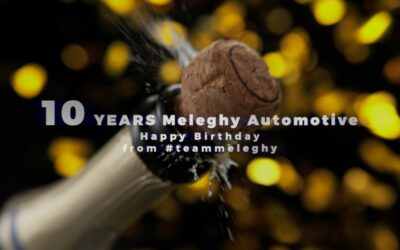 Geburtstagsgrüße Meleghy Automotive 10 Years Anniversary vom #teammelghy